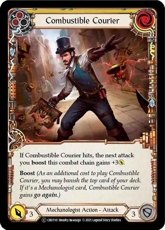 Combustible Courier