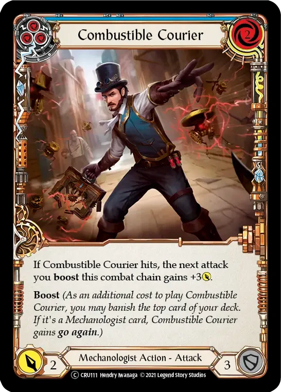 Combustible Courier