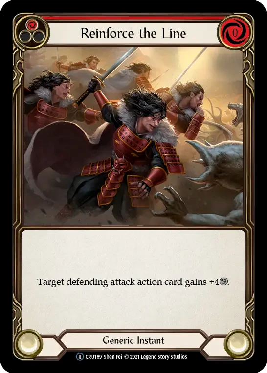 Reinforce the Line