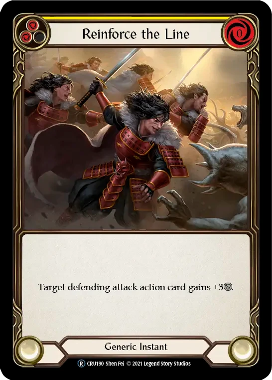 Reinforce the Line