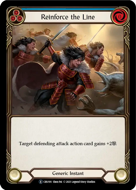 Reinforce the Line