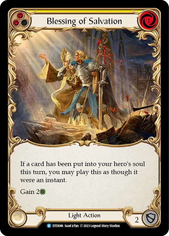 Blessing of Salvation