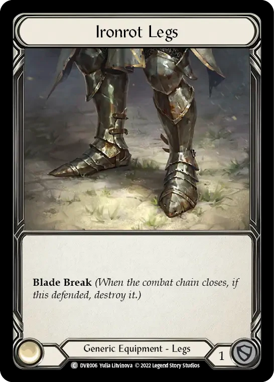 Ironrot Legs