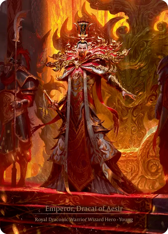 Emperor, Dracai of Aesir — other side