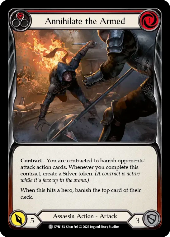 Annihilate the Armed