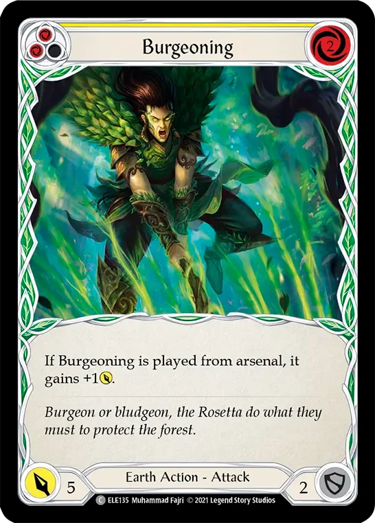 Burgeoning