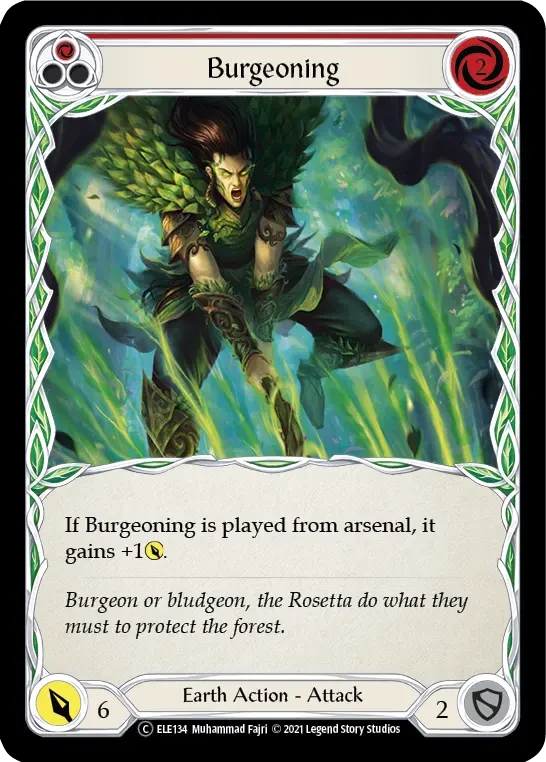 Burgeoning