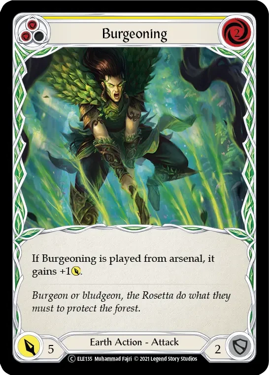 Burgeoning