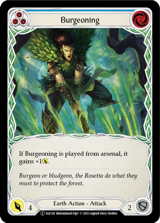 Burgeoning