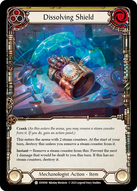 Dissolving Shield