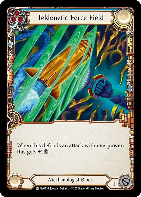 Teklonetic Force Field