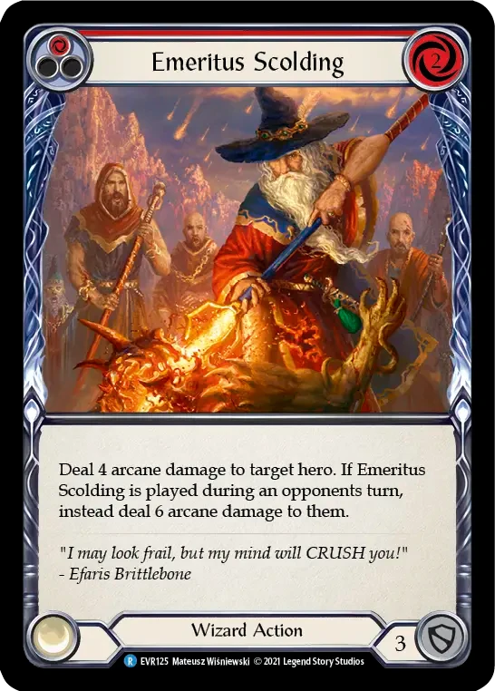 Emeritus Scolding