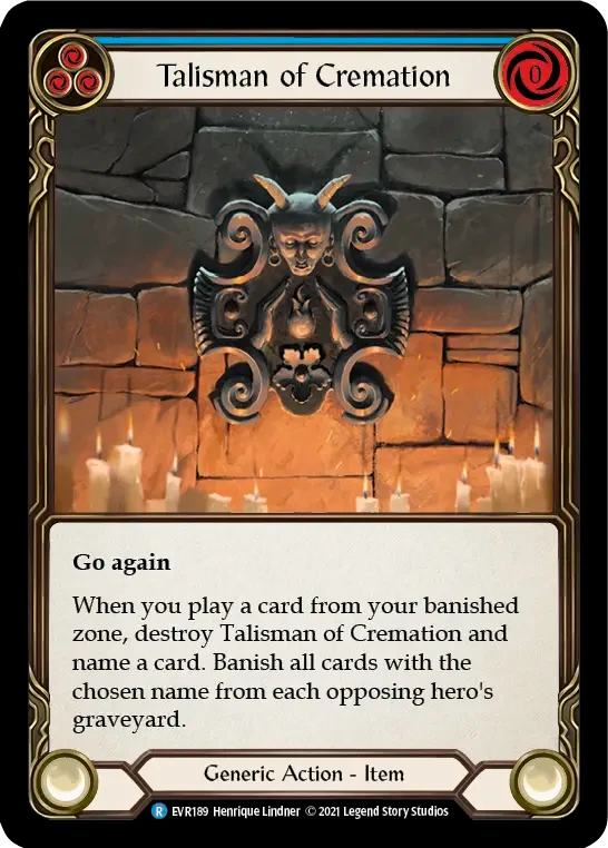 Talisman of Cremation