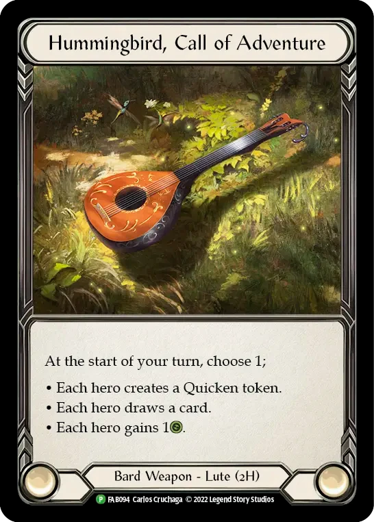 Hummingbird, Call of Adventure