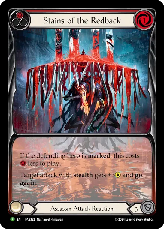 Stains of the Redback