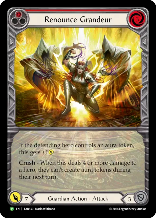 Renounce Grandeur