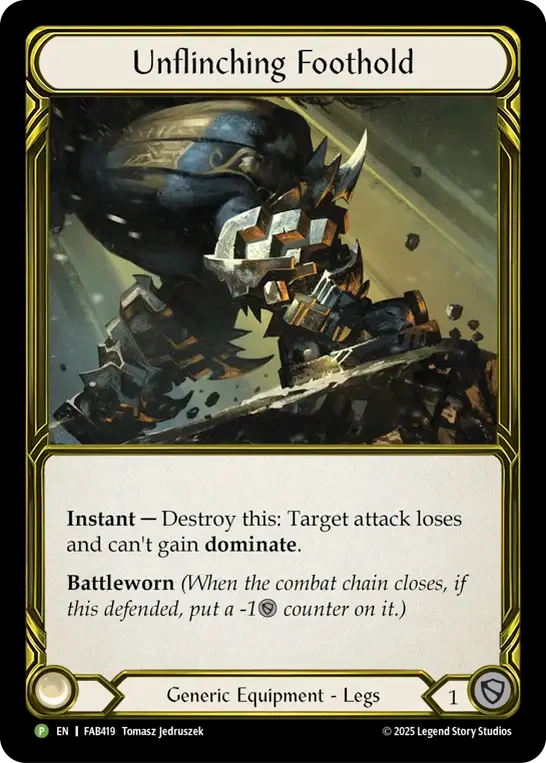 Unflinching Foothold