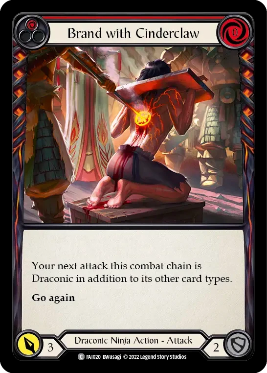 Brand with Cinderclaw