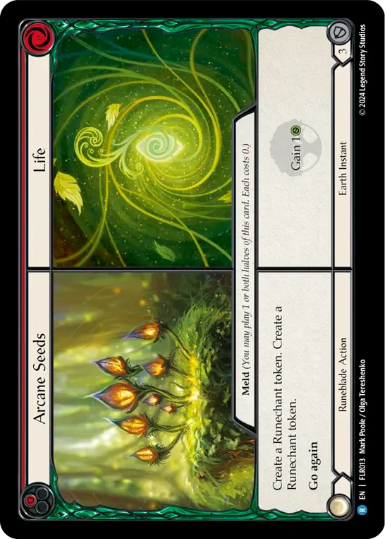 Arcane Seeds||Life