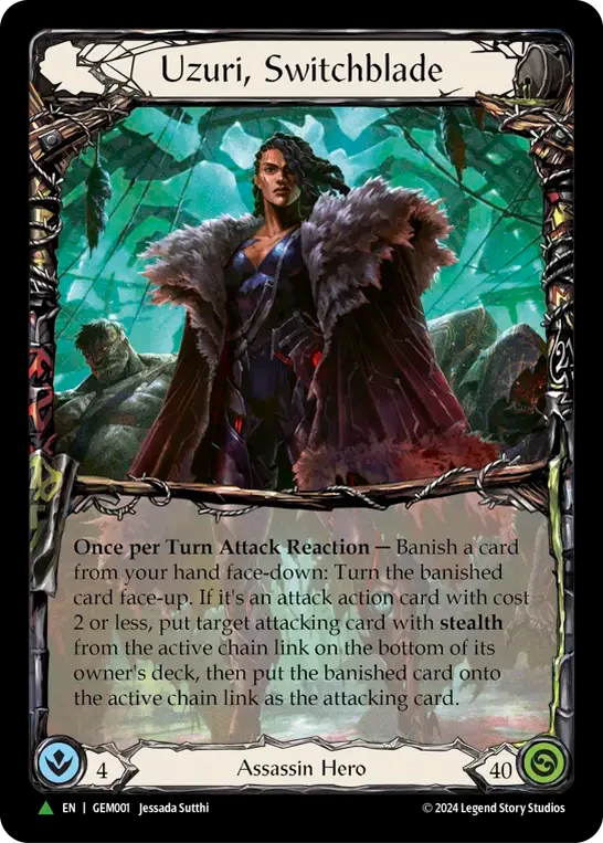 Uzuri, Switchblade