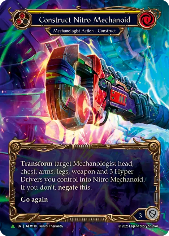 Construct Nitro Mechanoid // Nitro Mechanoid