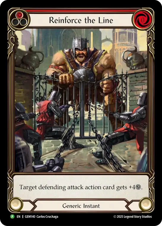 Reinforce the Line