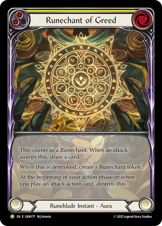 Runechant of Greed