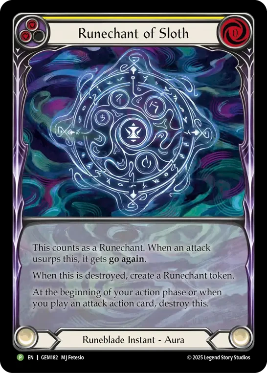 Runechant of Sloth