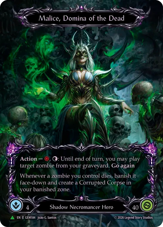 Malice, Domina of the Dead