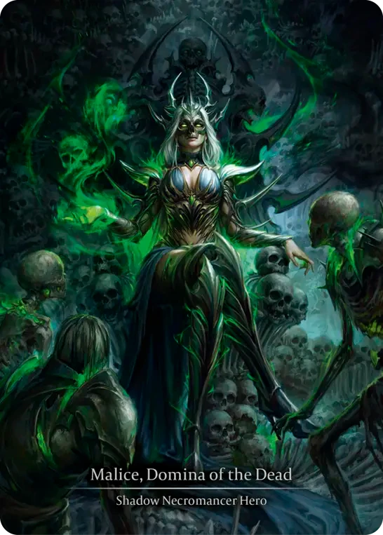 Malice, Domina of the Dead — other side