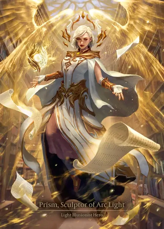 Prism, Sculptor of Arc Light — other side