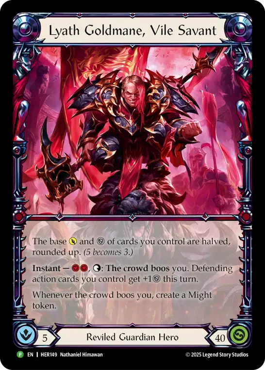 Lyath Goldmane, Vile Savant