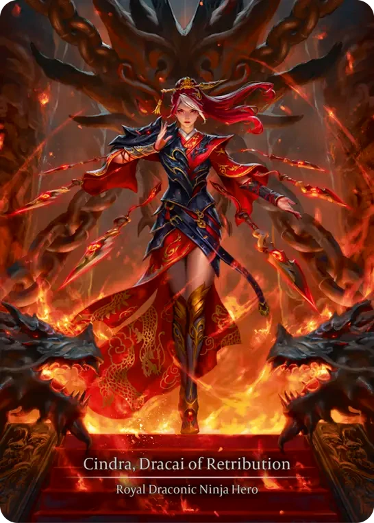 Cindra, Dracai of Retribution — other side
