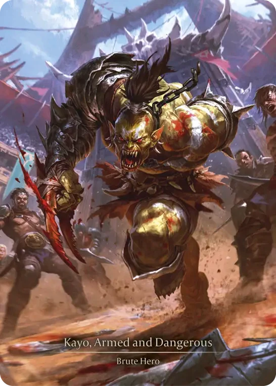 Kayo, Armed and Dangerous — other side