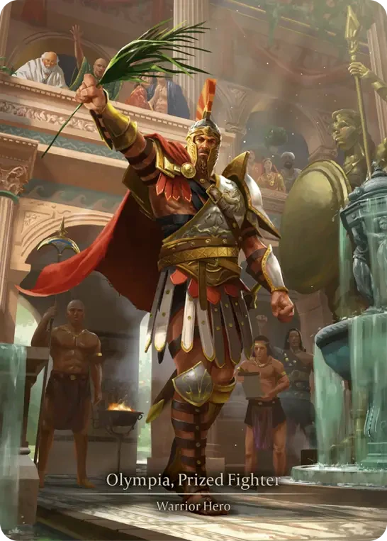 Olympia, Prized Fighter — other side