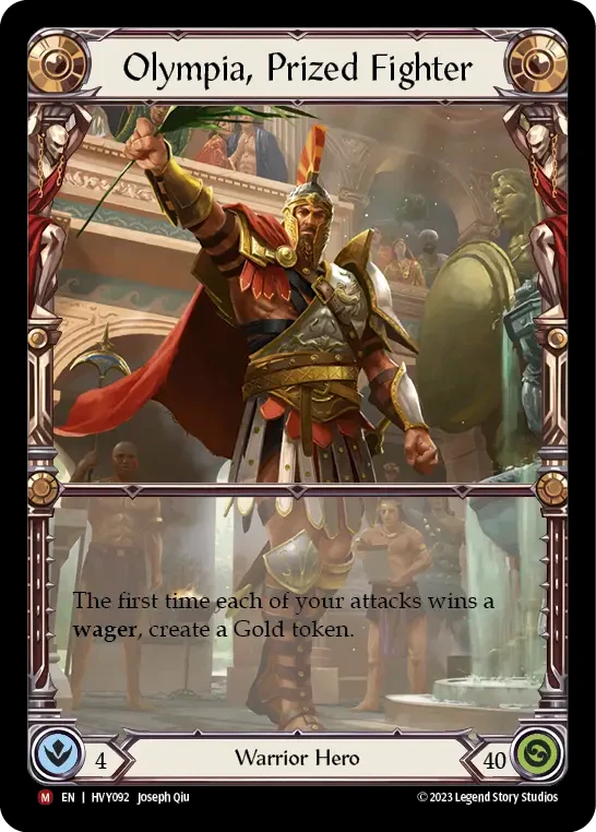 Olympia, Prized Fighter
