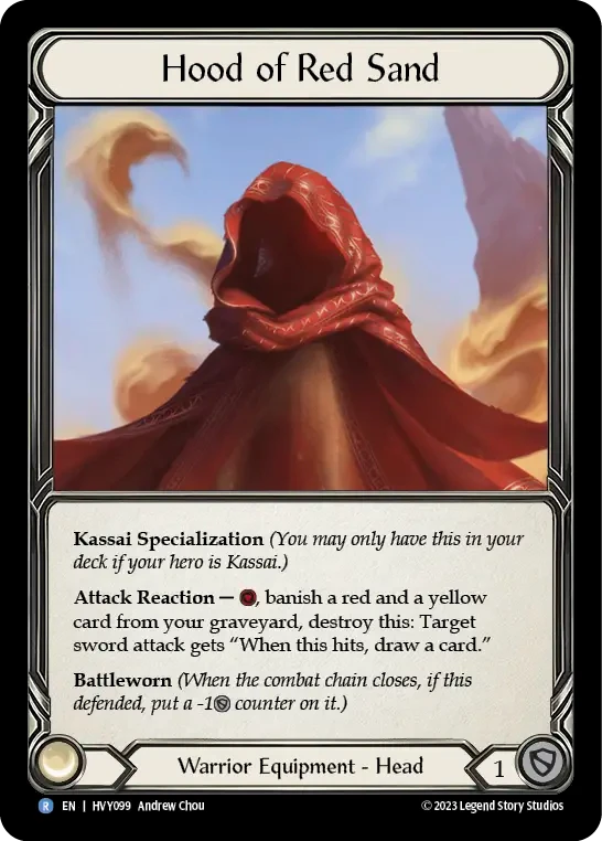 Hood of Red Sand