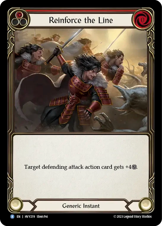 Reinforce the Line