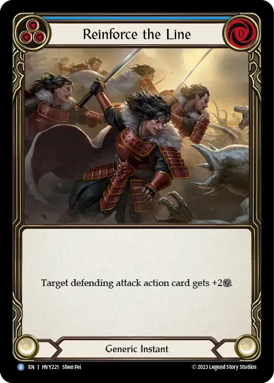 Reinforce the Line