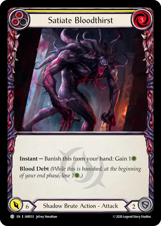 Satiate Bloodthirst