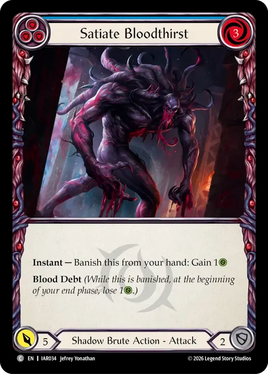Satiate Bloodthirst