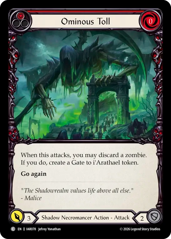 Ominous Toll
