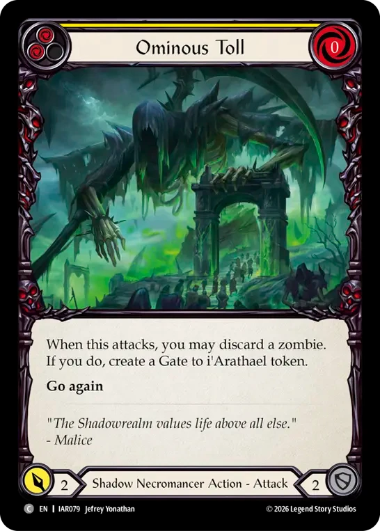 Ominous Toll