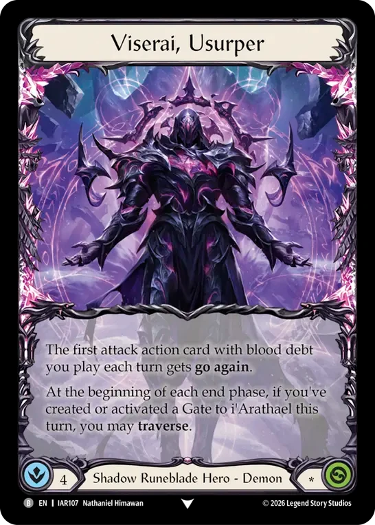 Viserai, Between Worlds — other side