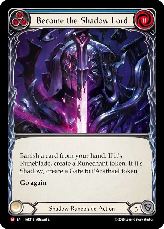 Become the Shadow Lord
