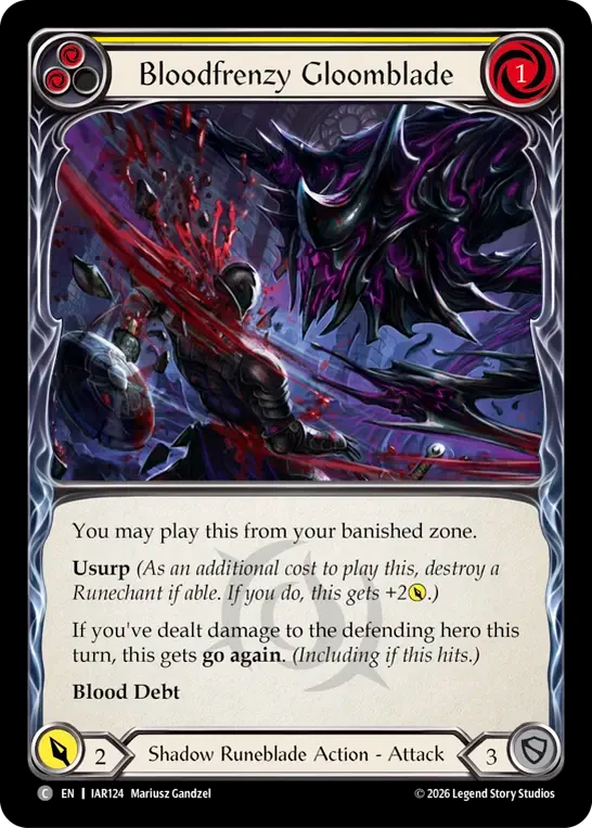 Bloodfrenzy Gloomblade