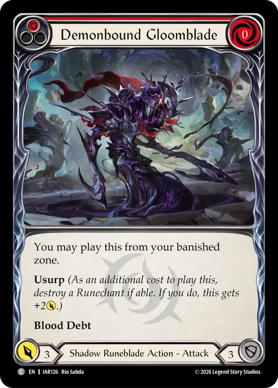 Demonbound Gloomblade