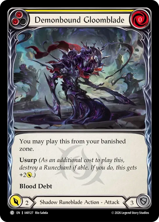 Demonbound Gloomblade