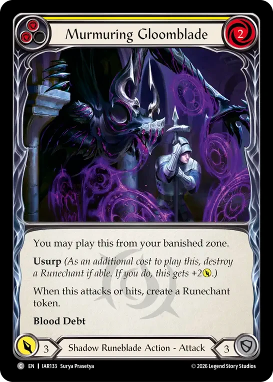 Murmuring Gloomblade