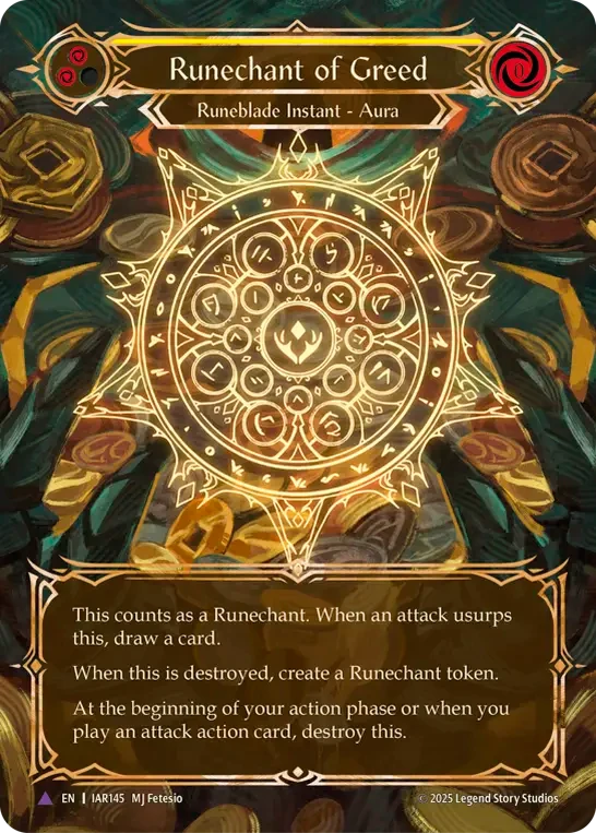 Runechant of Greed